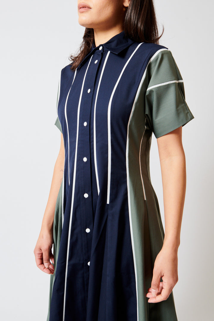 Amanda wearing Lovebirds Soho Dress front view