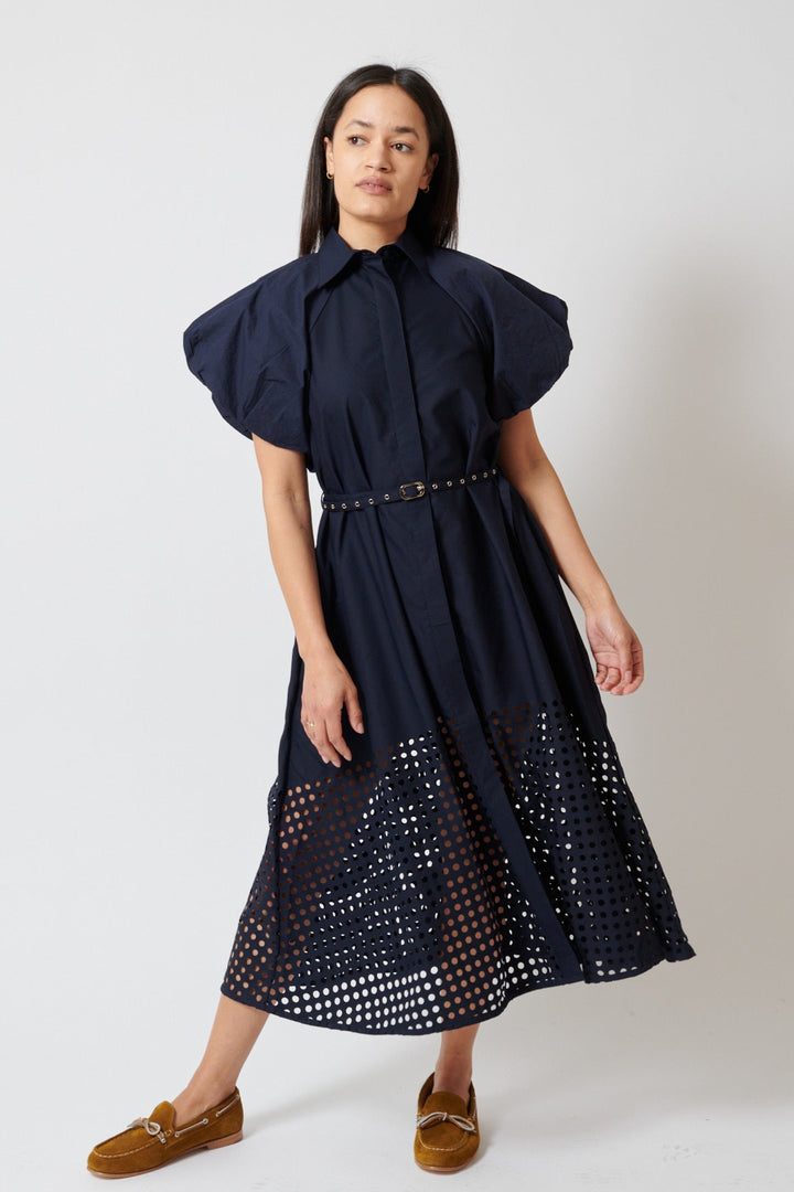 Amanda wearing Lovebirds Simone Dress front view