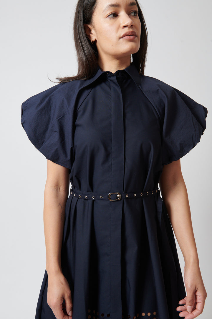 Amanda wearing Lovebirds Simone Dress front view