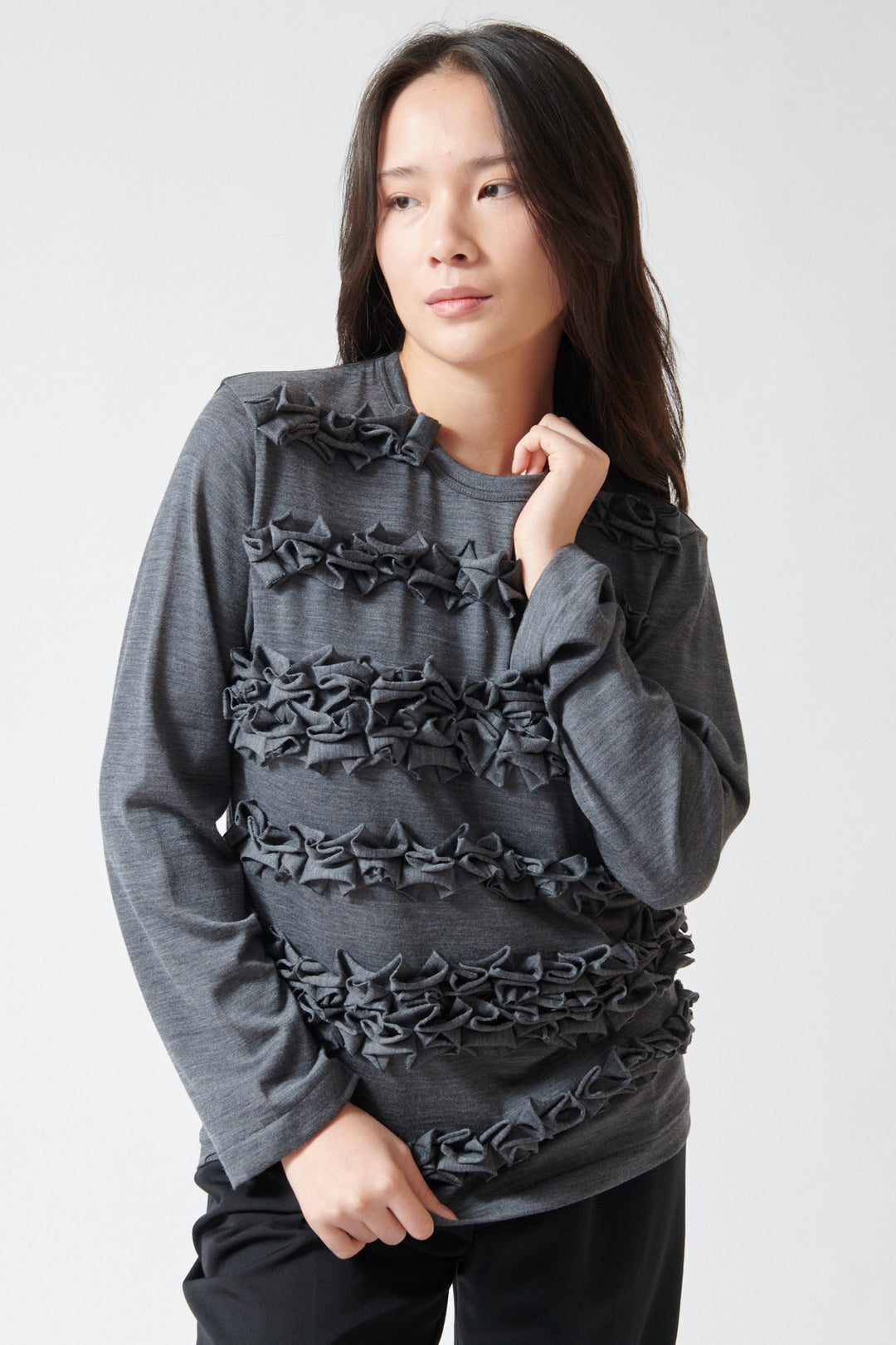 Comme des Garçons Jabot Wool Tee