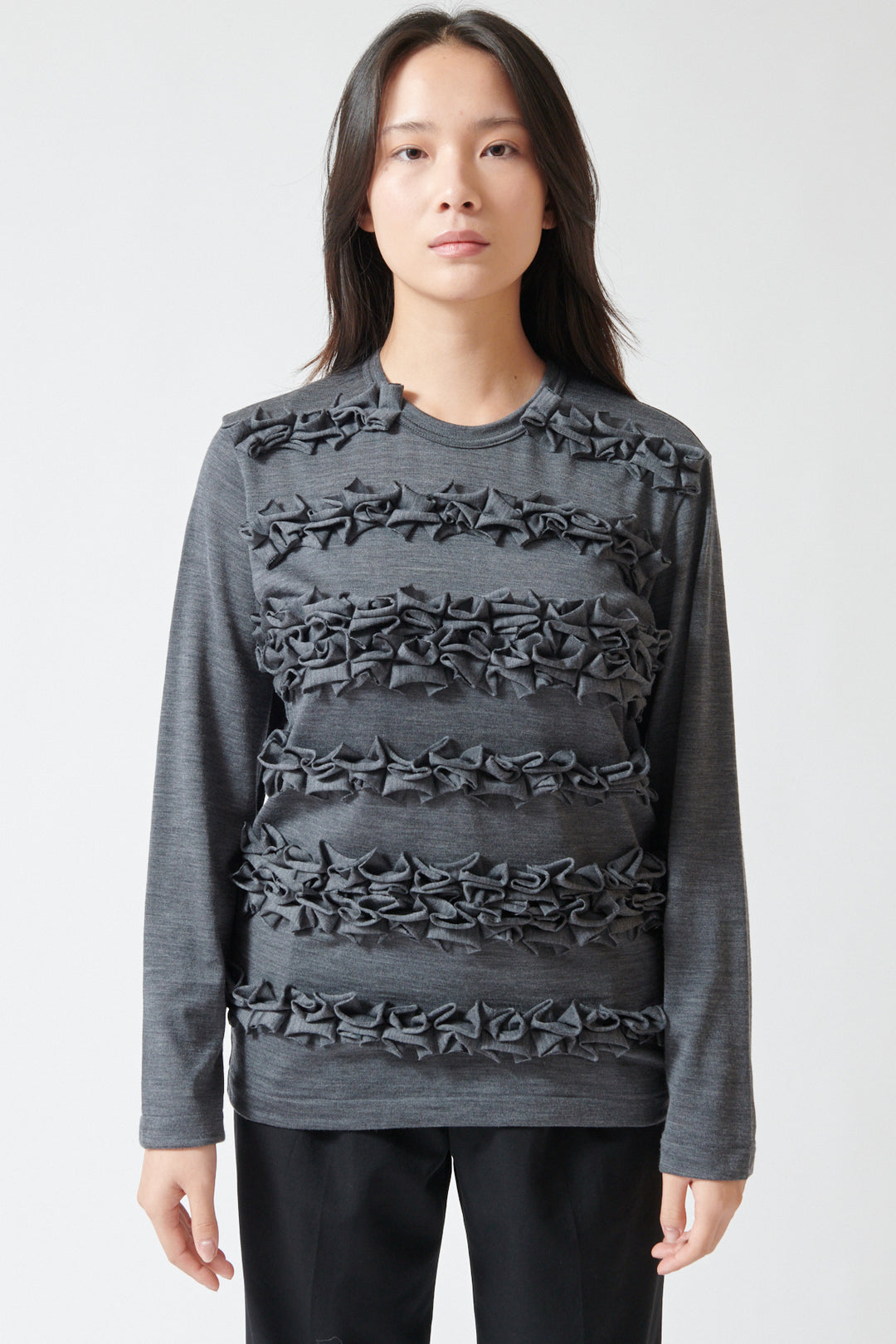 Comme des Garçons Jabot Wool Tee