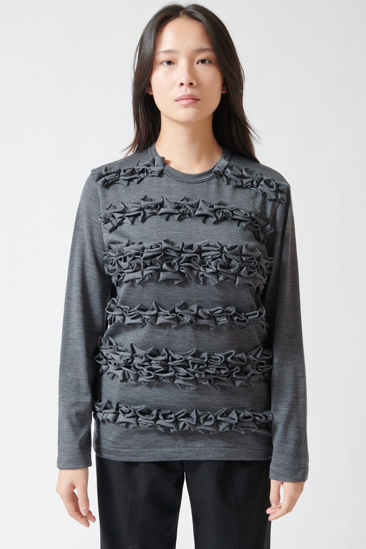 Comme des Garçons Jabot Wool Tee