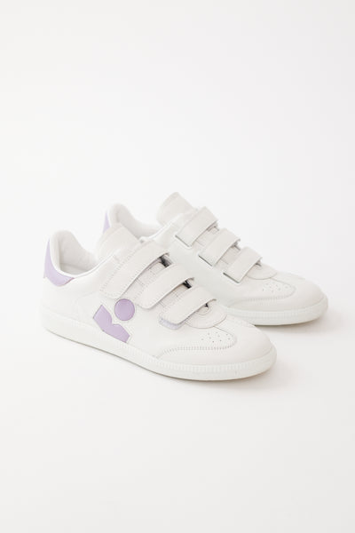 flat lay of Isabel Marant Étoile Beth Classic Logo Sneaker front view