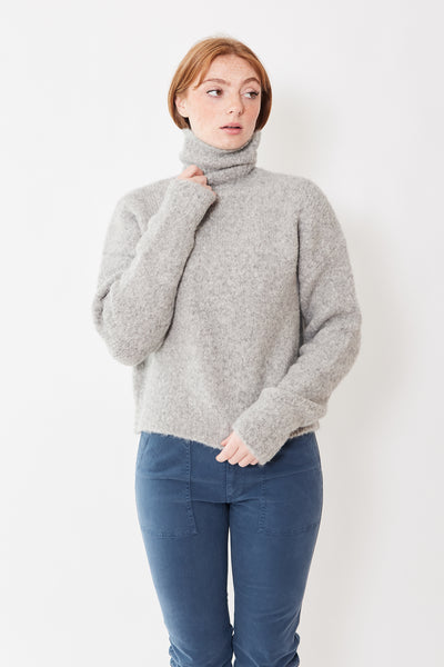 Nili Lotan Sierra Sweater modeled from the front
