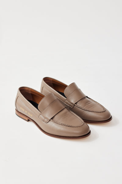 Flat lay of Common Projects Ballet Loafer front view