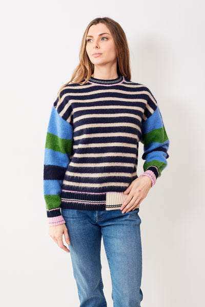 Mari wearing Stine Goya Shea Alpaca Sweater front view
