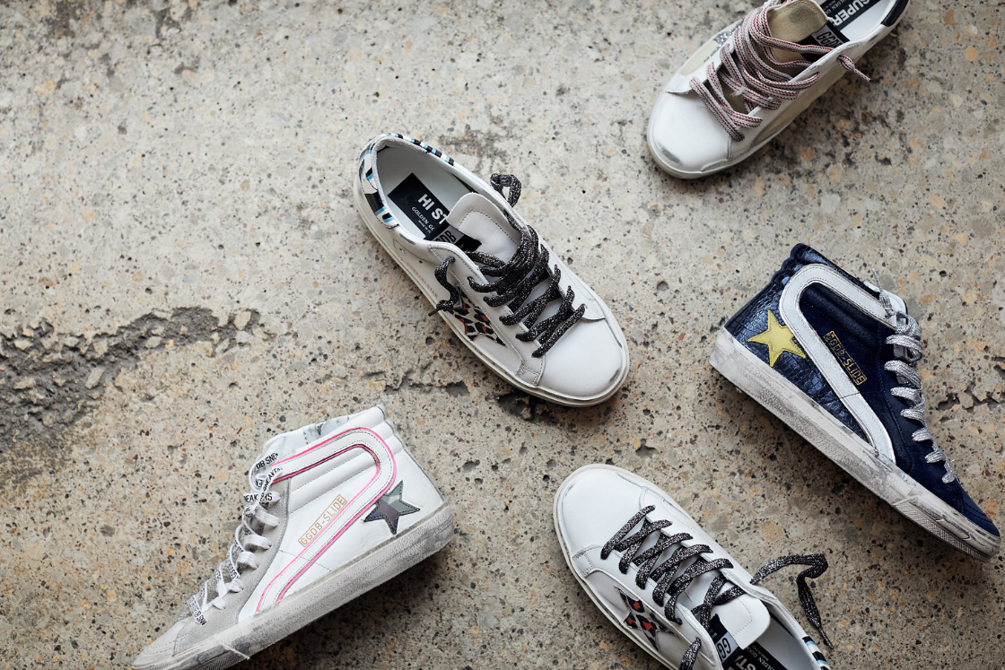 Golden Goose new arrivals luxury sneakers and appare