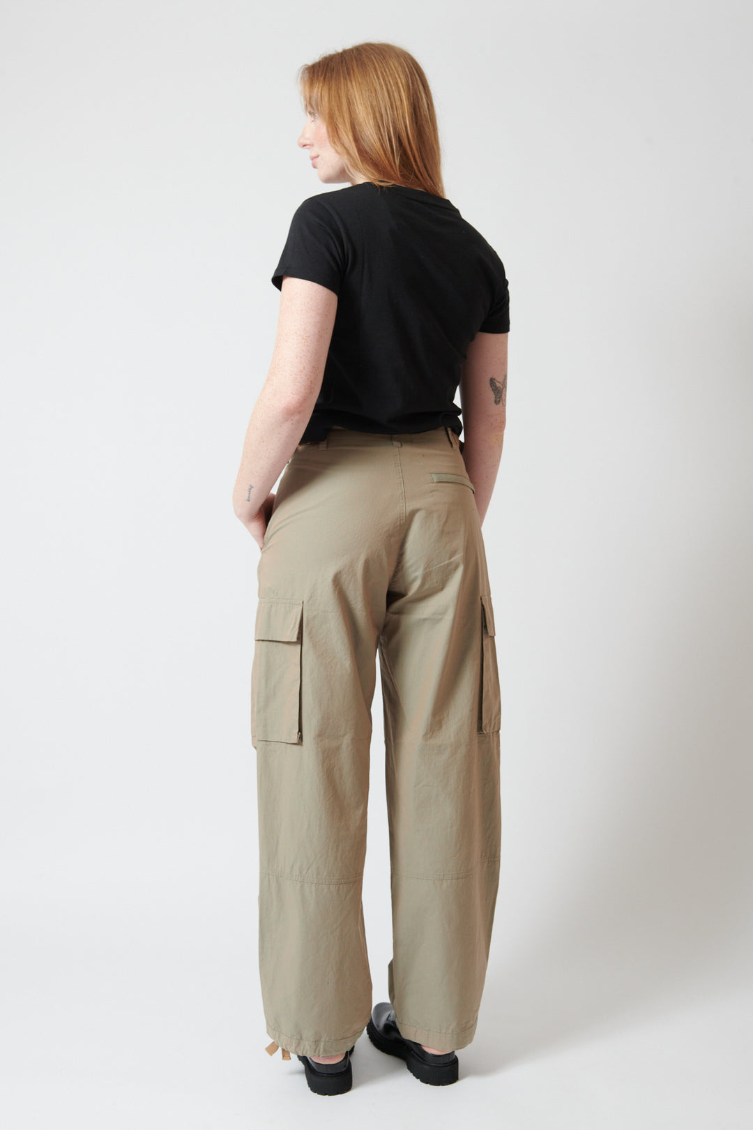 Waverly wearing 6397 Classic Cargo rear view