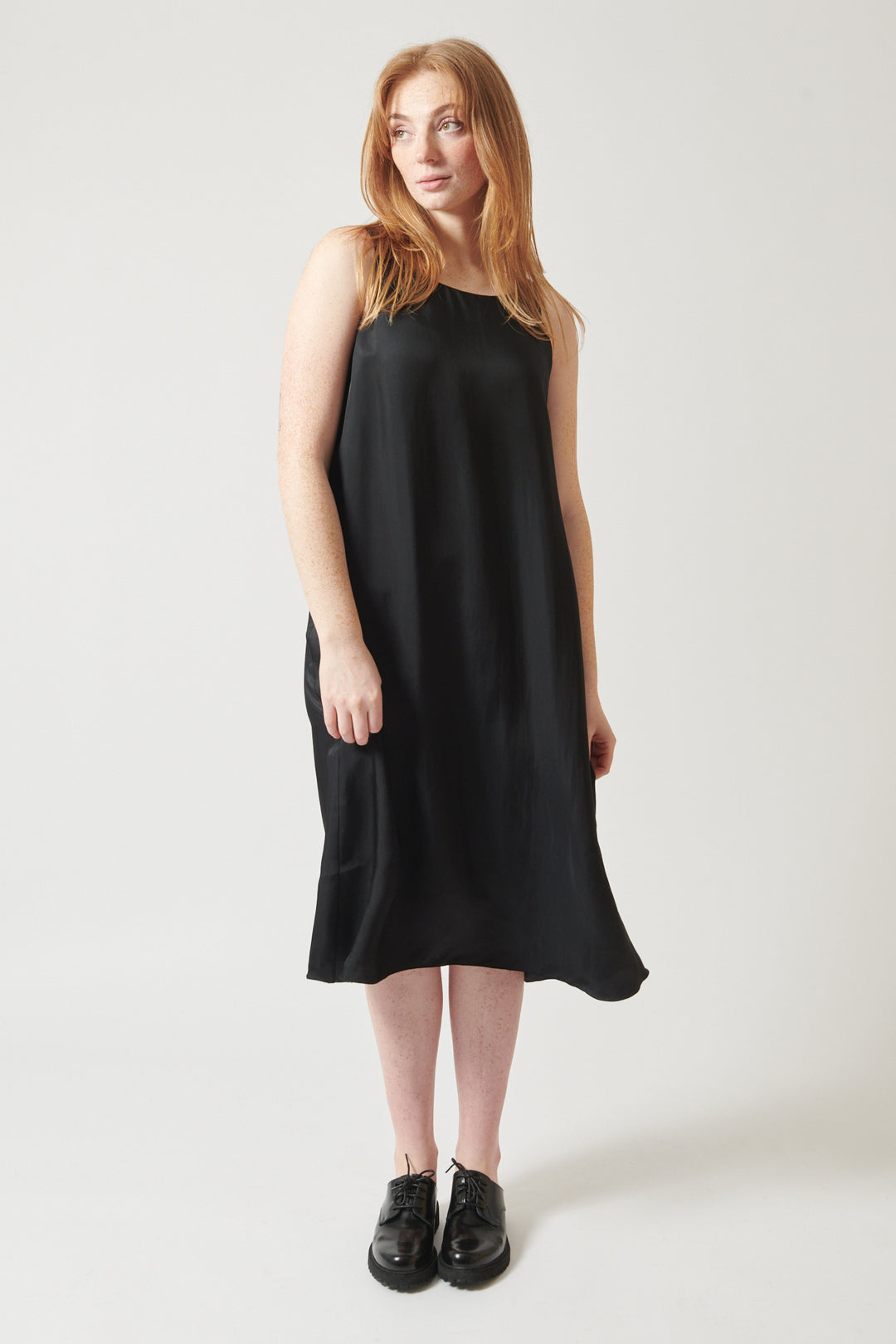 Waverly wearing Evam Eva Inner One Piece front view