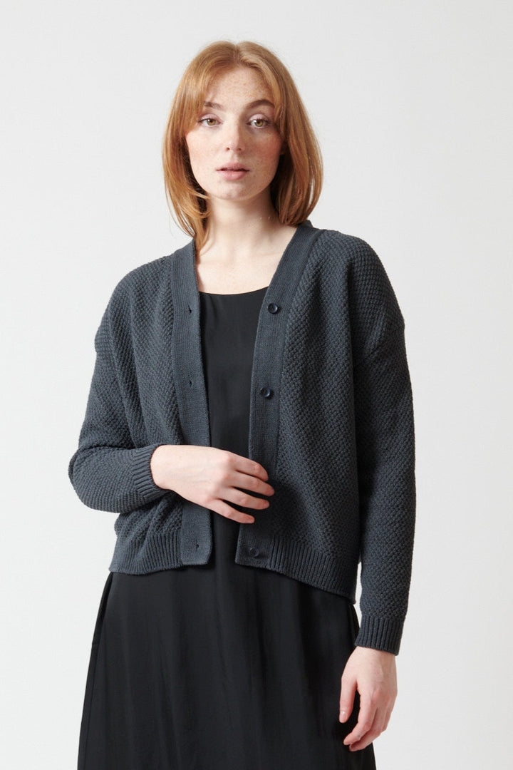 Evam Eva Moss Stitch Cardigan