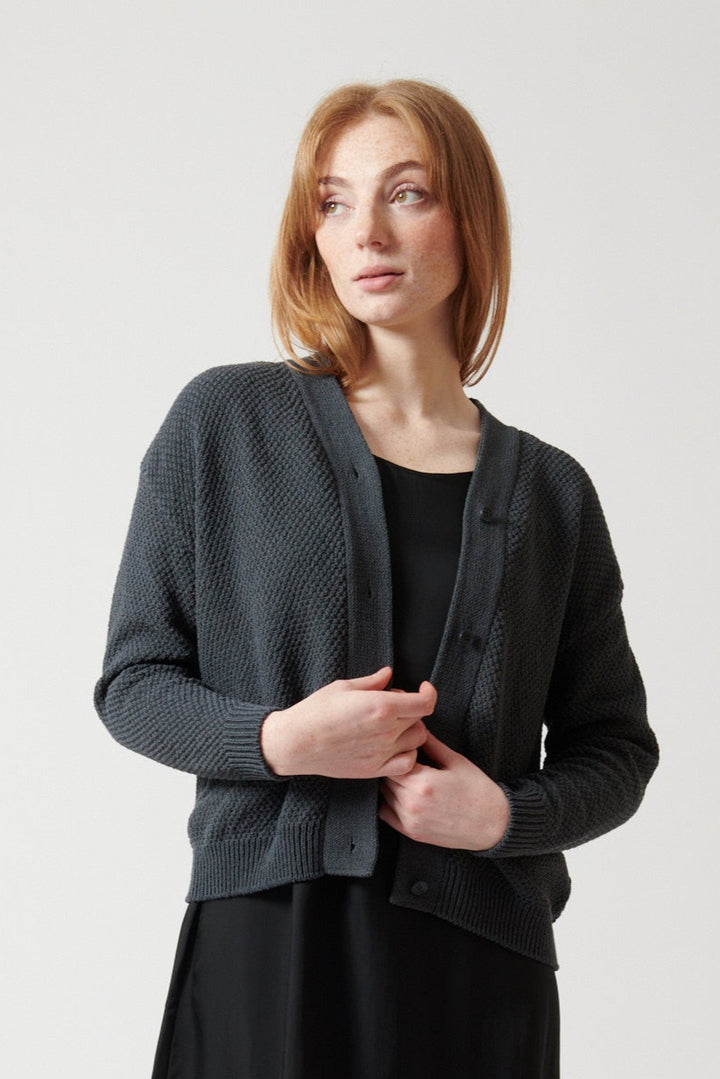 Evam Eva Moss Stitch Cardigan
