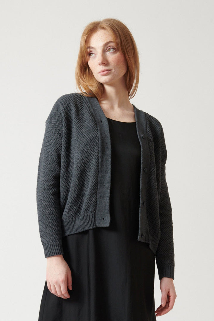 Evam Eva Moss Stitch Cardigan