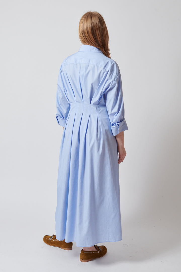 Waverly wearing TWP MM Dress rear view