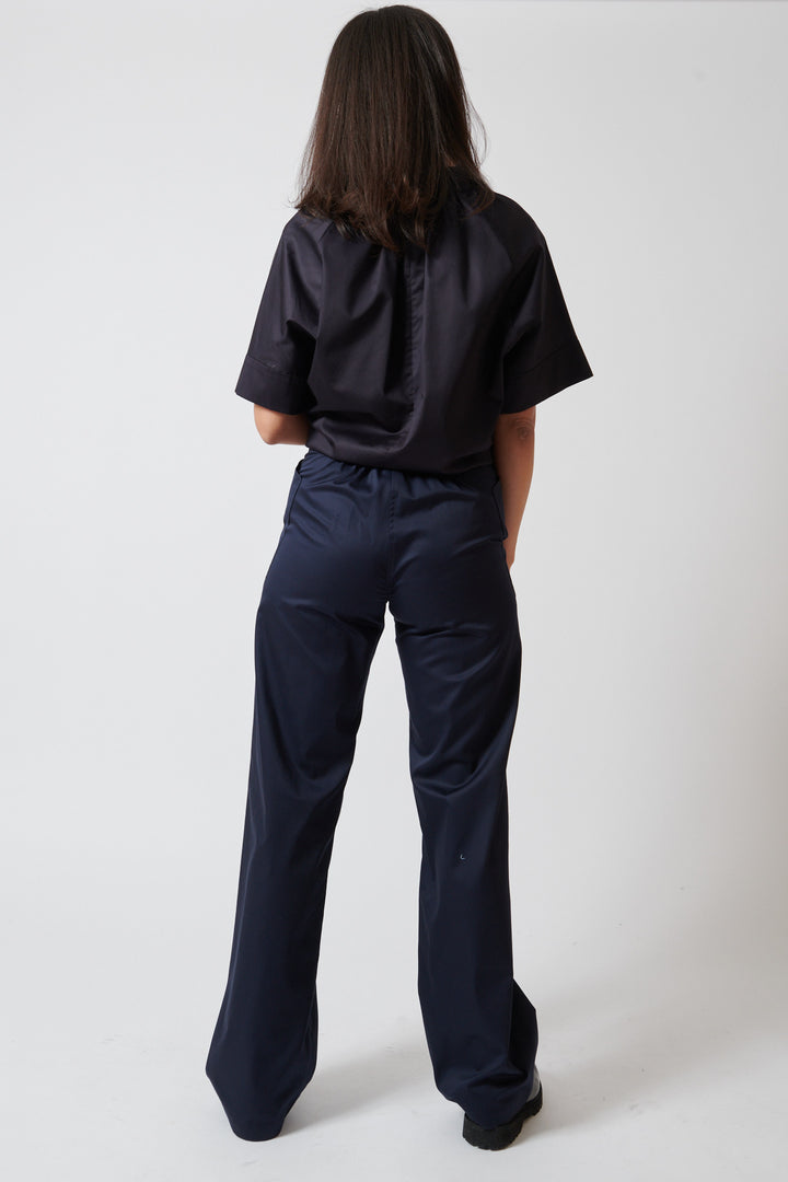 Zero + Maria Cornejo Eda Cotton Broadcloth Pant
