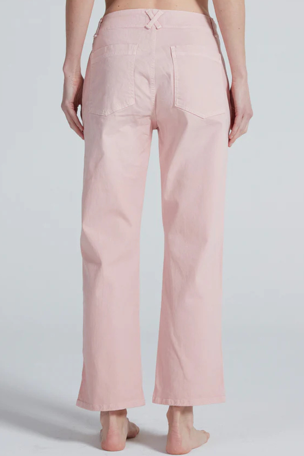 Model wearing ASKK NY Tomboy rear view
