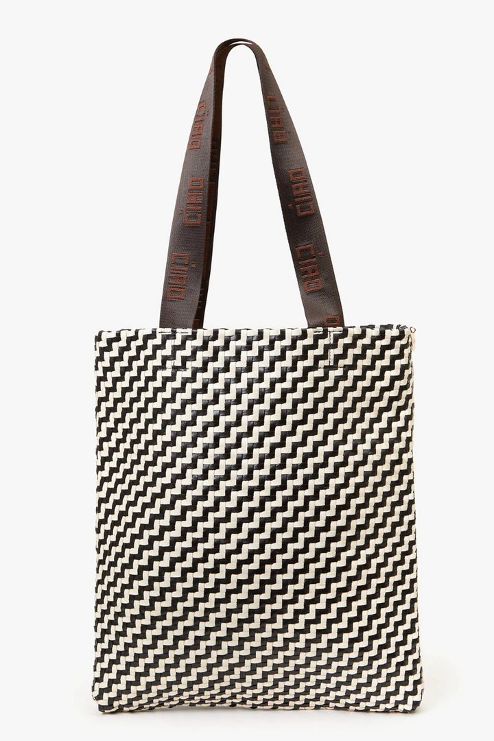 flat lay of Clare V. Carryall front view 