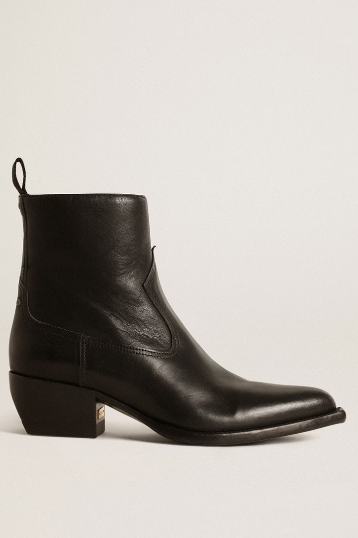 Flat lay of Golden Goose Debbie Boot side view