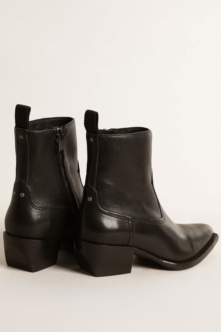 Flat lay of Golden Goose Debbie Boot rear view