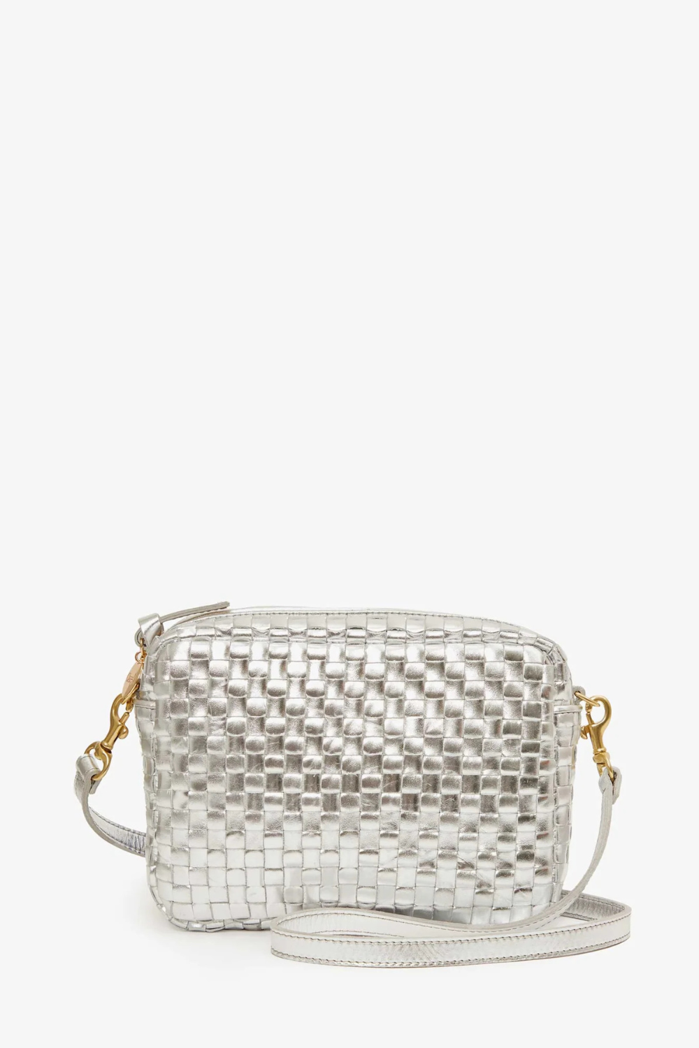 Flat lay of Clare V. Midi Sac front view