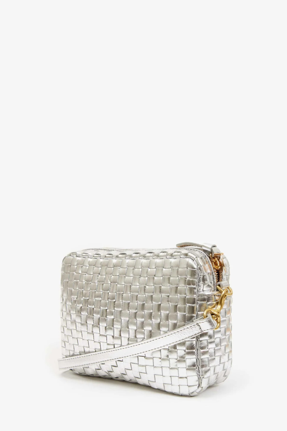 Flat lay of Clare V. Midi Sac front view