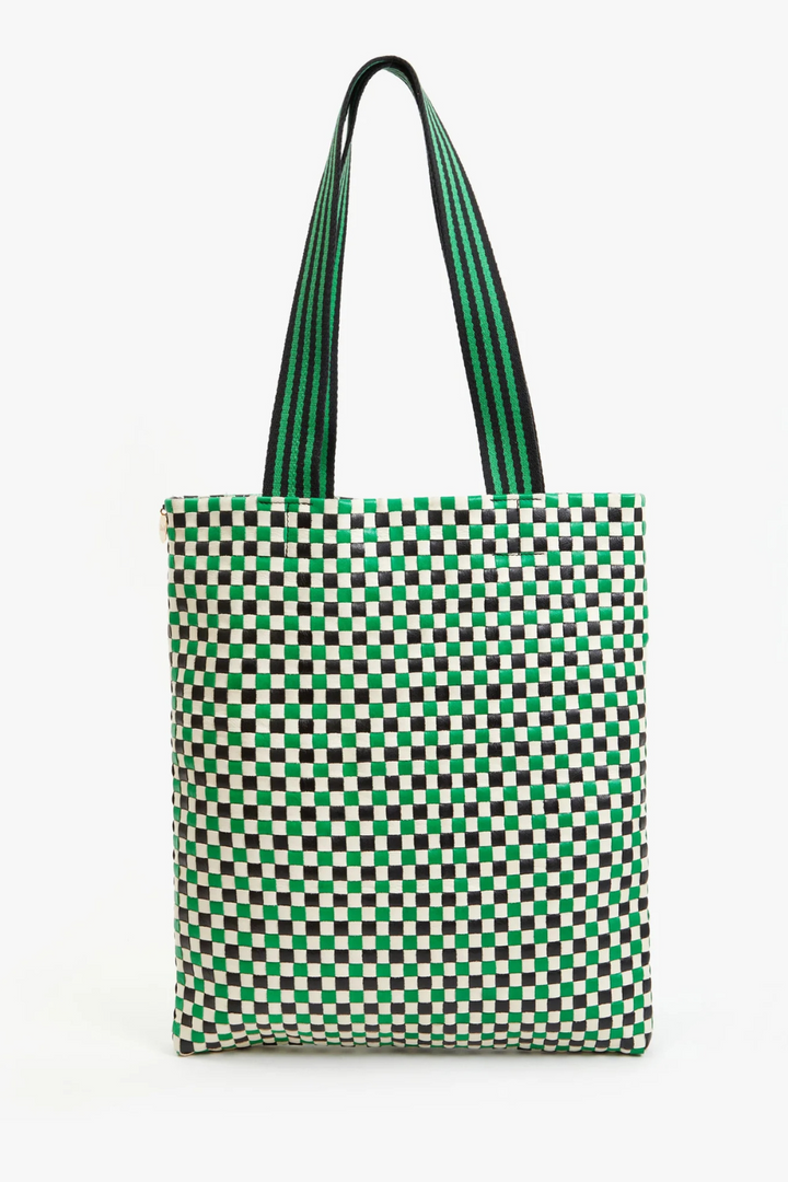 Flat lay of Clare V. Carryall front view