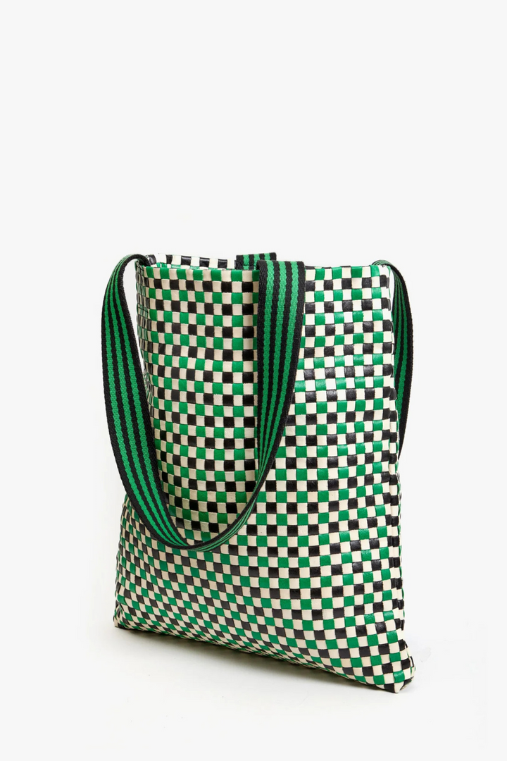 Flat lay of Clare V. Carryall front view