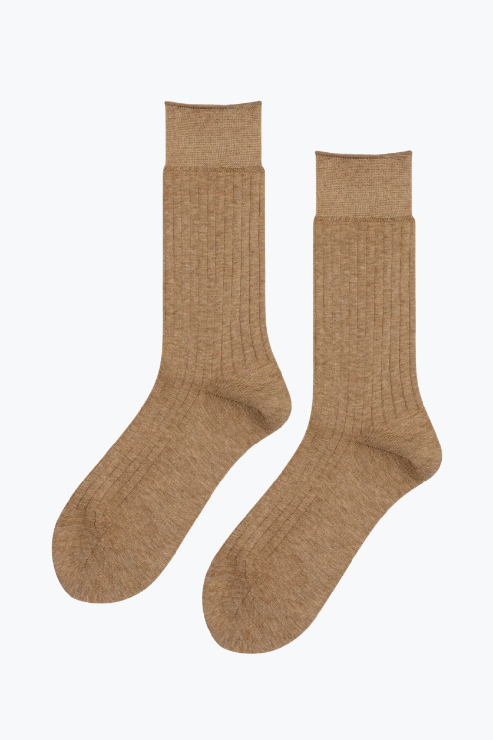 Flat lay of Hansel From Basel Botan Ribbed Crew front view