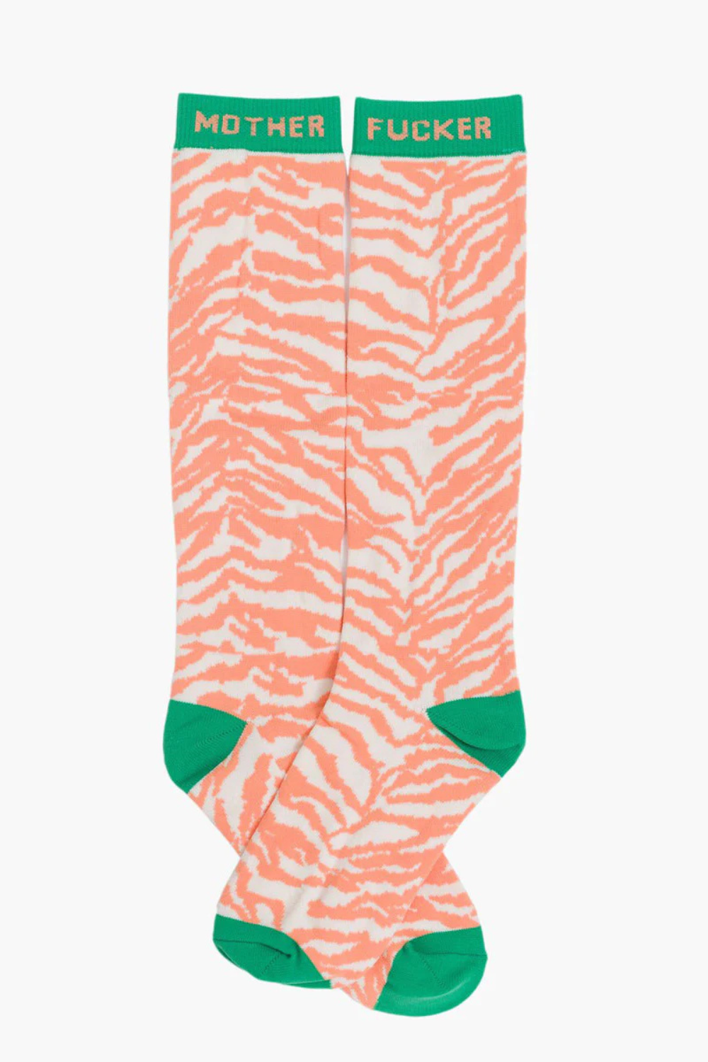 Flat lay of Mother Baby High Stepper Socks front view
