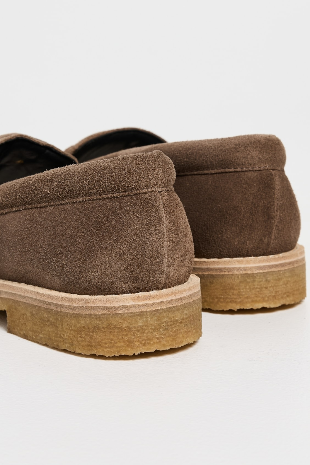 Flat lay of Golden Goose Jerry Loafer New Tongue rear view