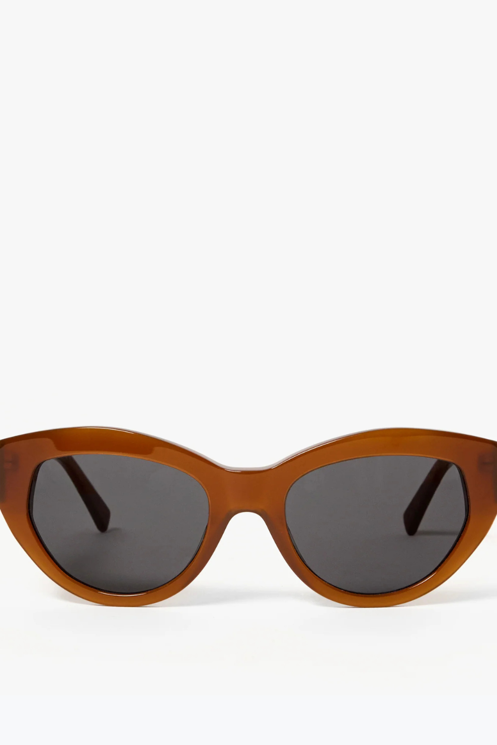 Flat lay of Clare V. Sophia Sunglasses front view