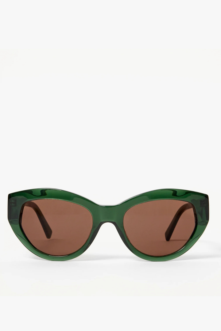 Flat lay of Clare V. Sophia Sunglasses front view