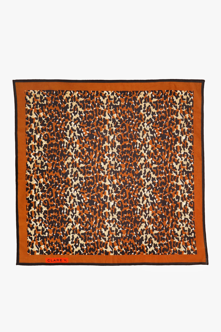 Flat lay of Clare V. Bandana front view