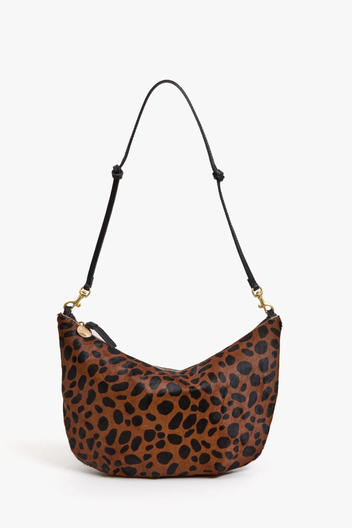 Flat lay of  Clare V. Lune Bag front view