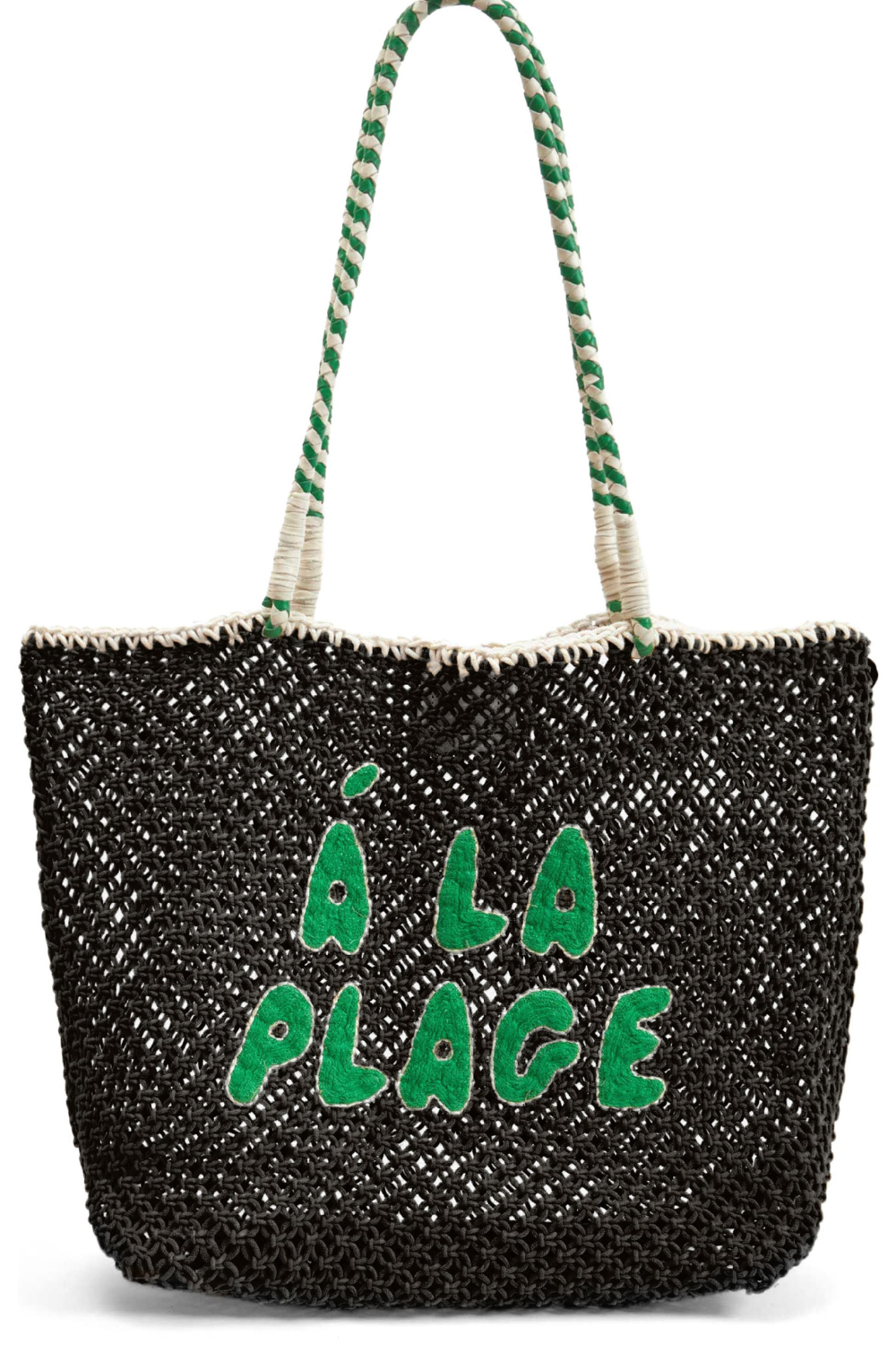 Flat lay of Clare V. L'ete Tote front view