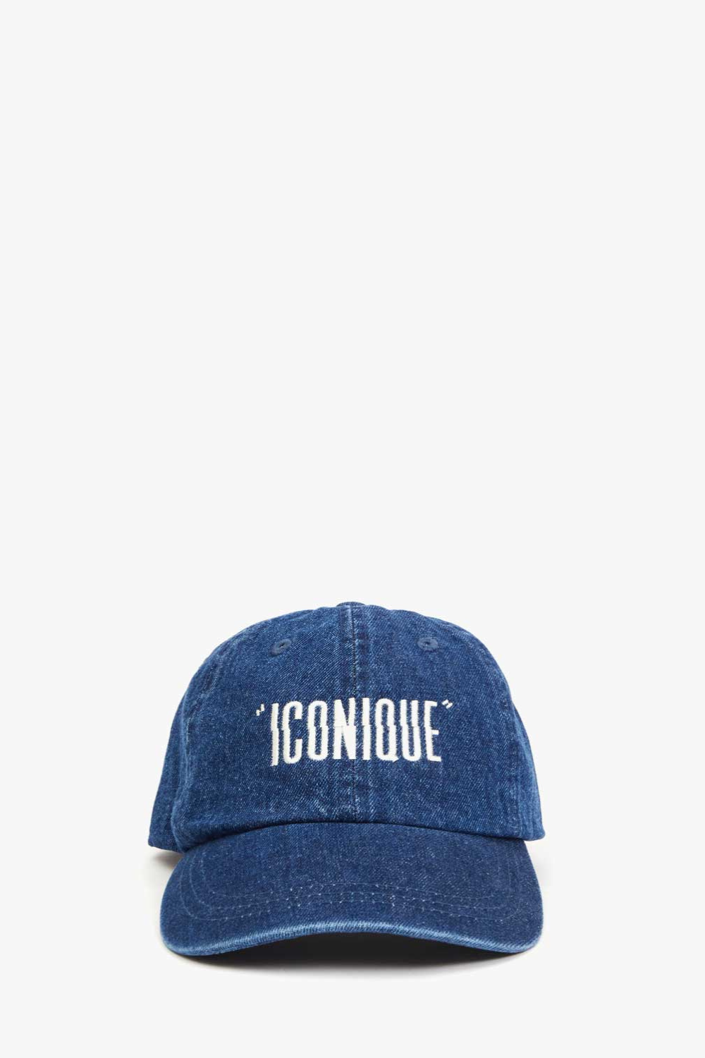 Flat lay of Clare V. Baseball Hat front view