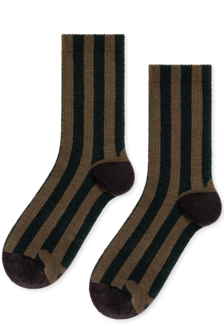 Flat lay of Hansel From Basel Buren Athletic Wool Crew front view