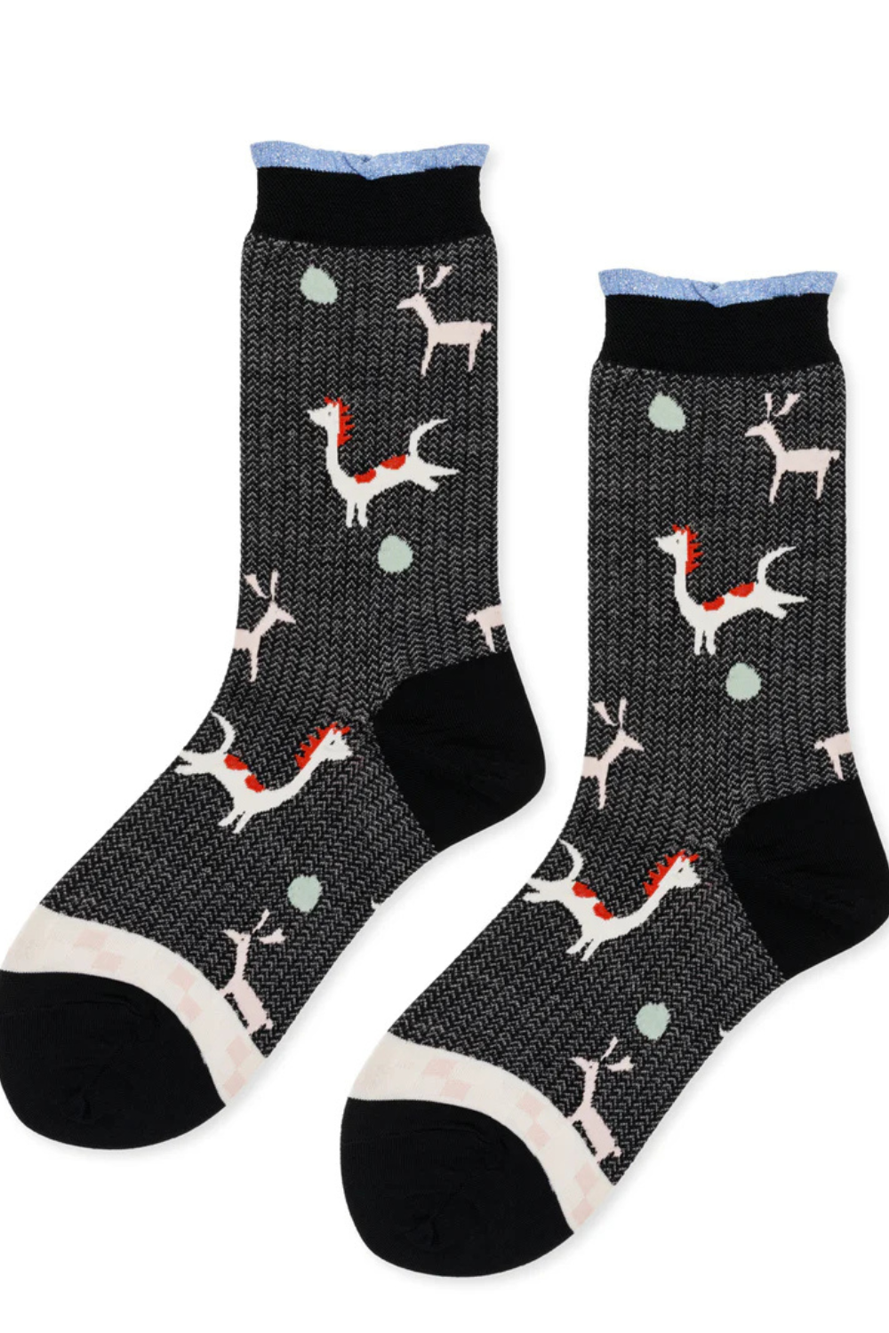 Flat lay of Hansel From Basel Primitive Animal Crew front view