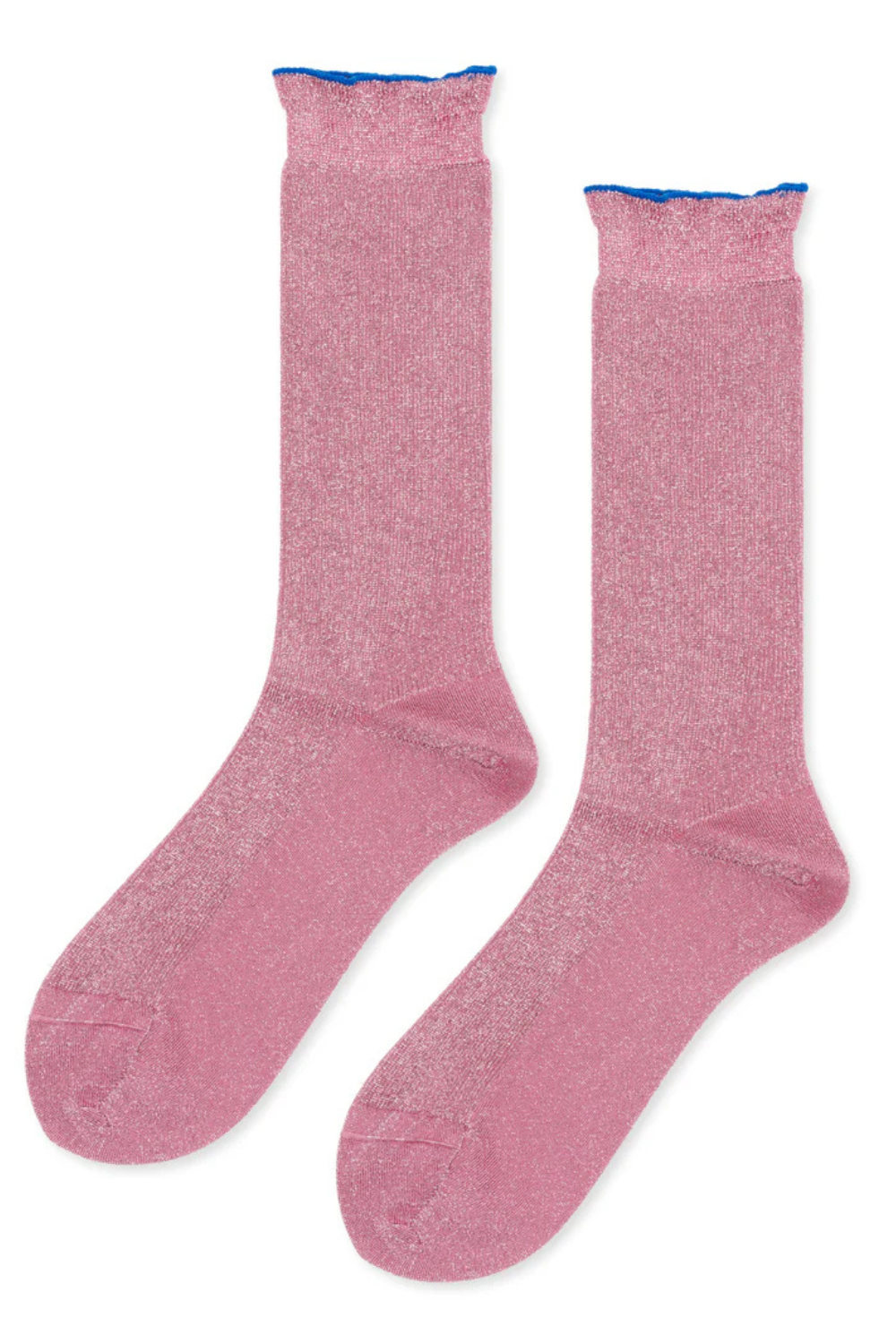 Flat lay of Hansel From Basel Lumiesta Lettuce Cuff Crew front view