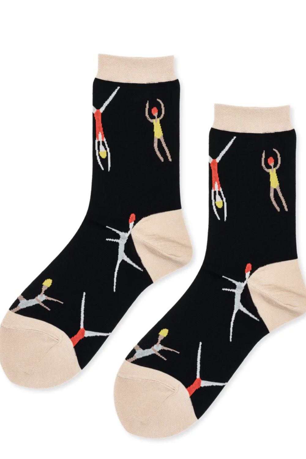 Flat lay of Hansel From Basel Swimmer Crew front view