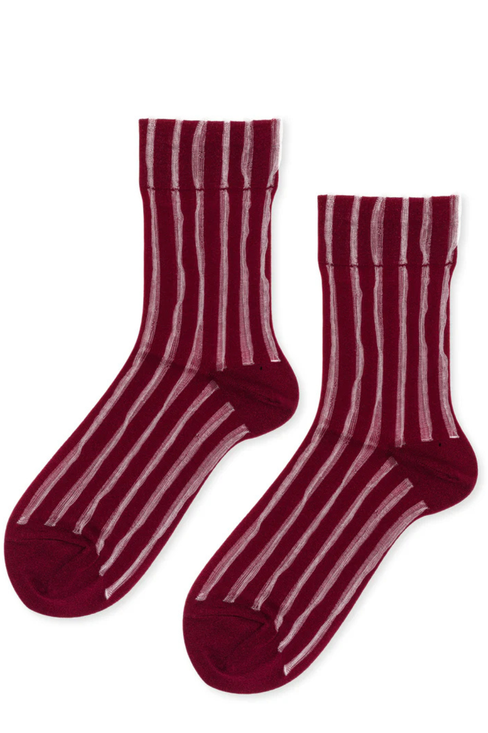 Hansel From Basel Mykonos Sheer Short Crew front view