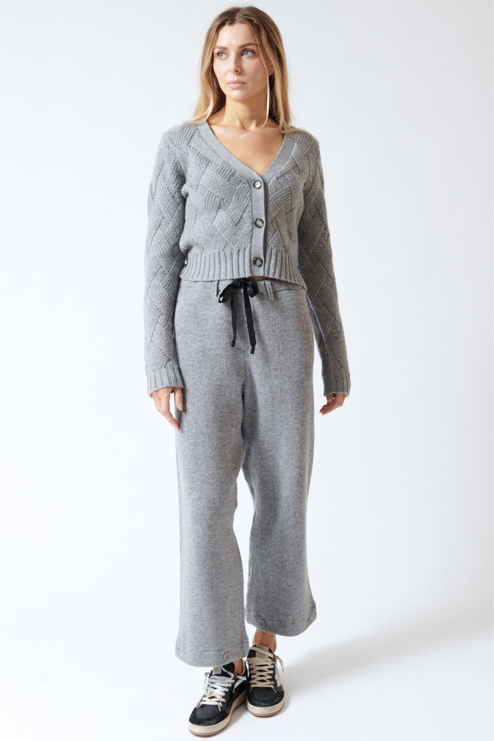 Mari wearing COG The Big Smoke Lana Trousers front view