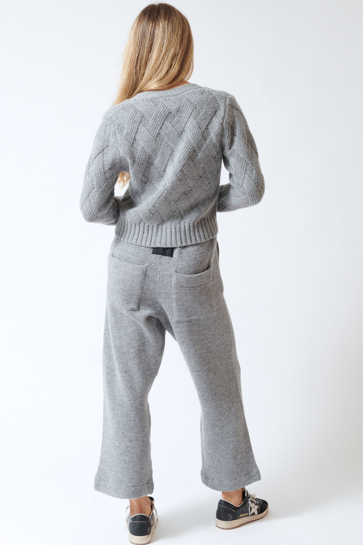 Mari wearing COG The Big Smoke Lana Trousers rear view