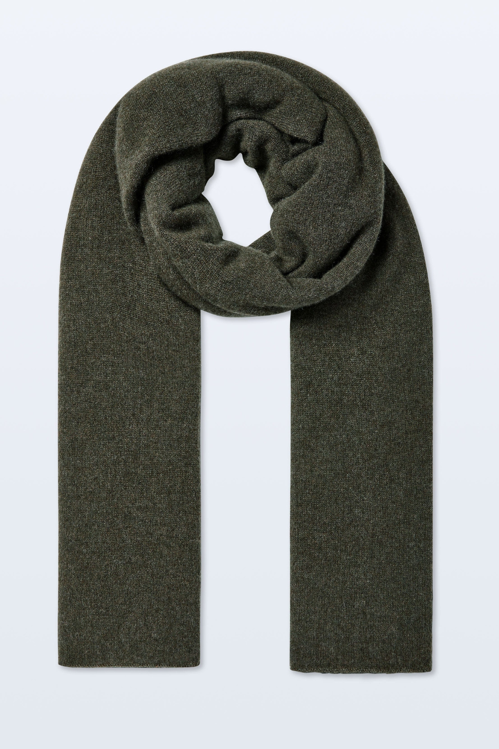 Flat lay of White + Warren Cashmere Travel Wrap front view