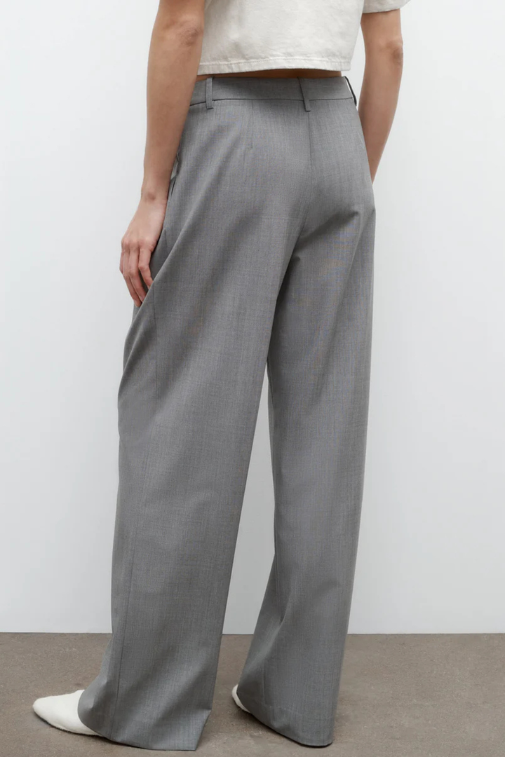 Model wearing TWP Sulli Pant rear view