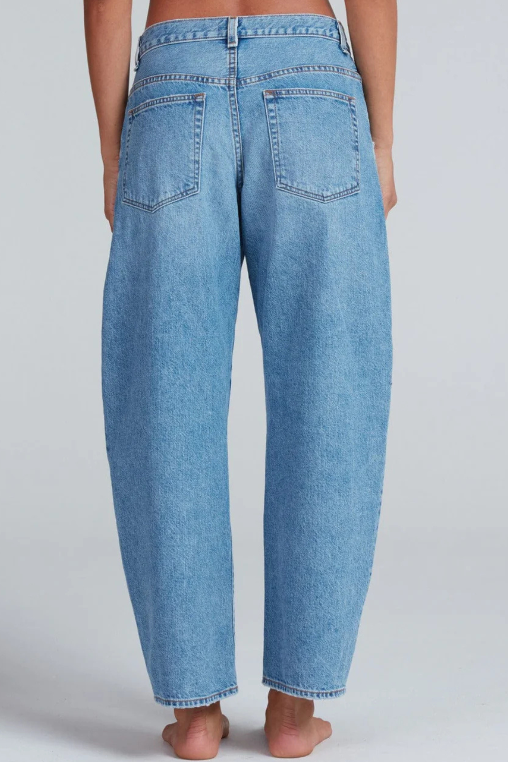 Model wearing ASKK NY Lenox rear view