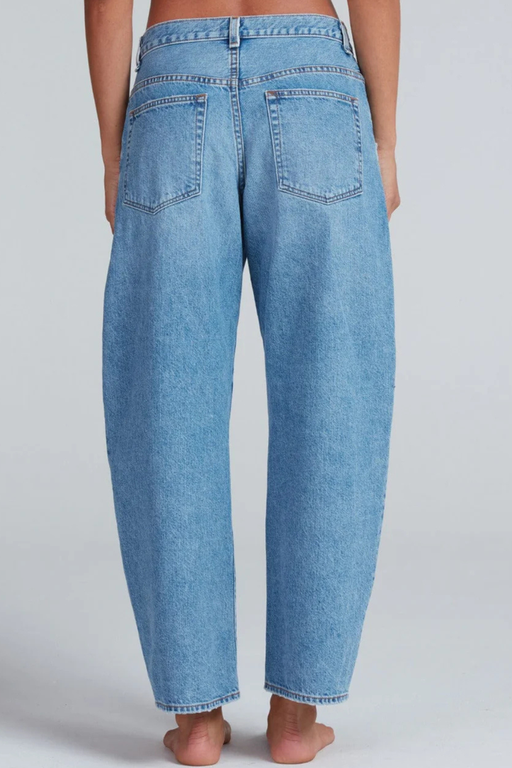 Model wearing ASKK NY Lenox rear view