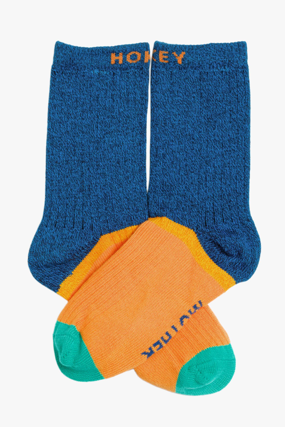 Flat lay of Mother The Half Step Sock top view