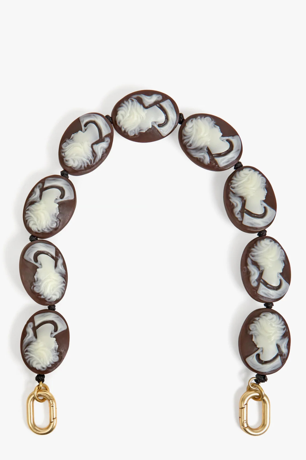 Flat lay of Clare V. Shortie Strap front view