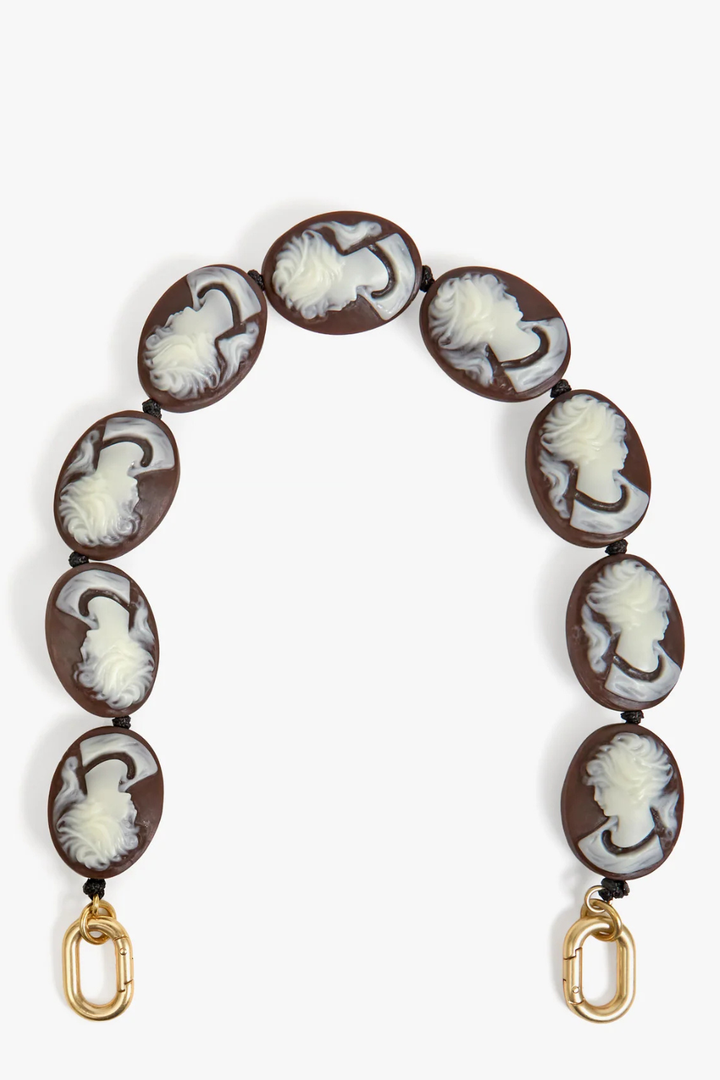 Flat lay of Clare V. Shortie Strap front view