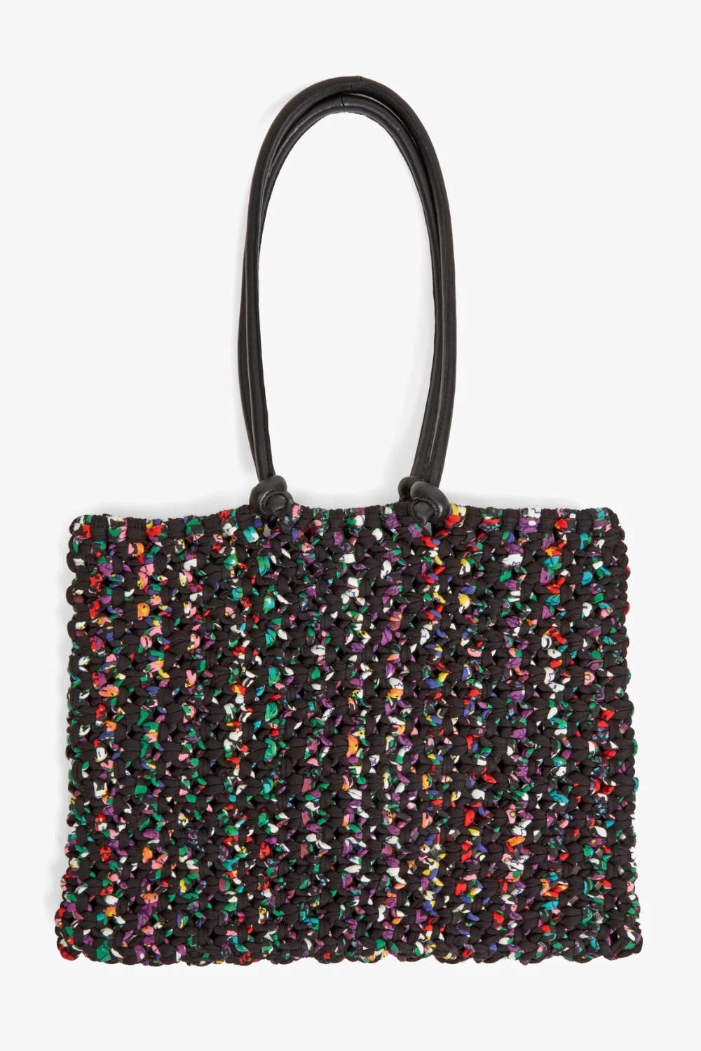 Flat lay of Clare V. Sandy front view